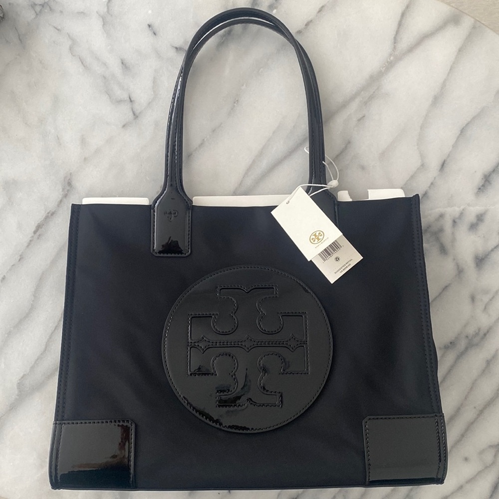 Tory Burch Ella Patent Mini tote